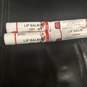 MSK Lip Balm Set - Rose & Cherry